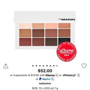 MAKEUP BY MARIO MASTER MATTES ORIGINAL PALETTE